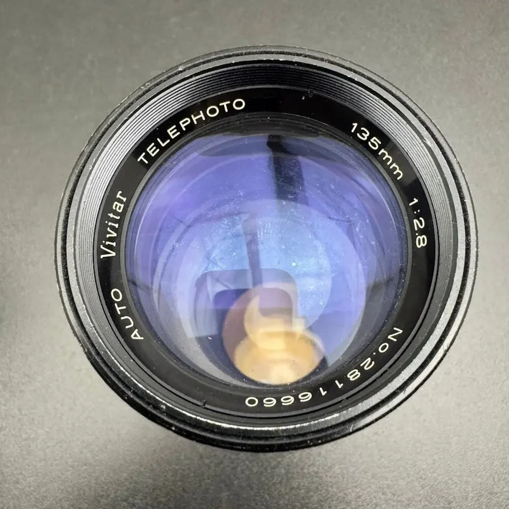 Auto Vivitar Telephoto 135mm 1:2.8 Lens with Automatic Tele Converter 2x-1 Japan